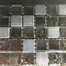 Glass tile and installation