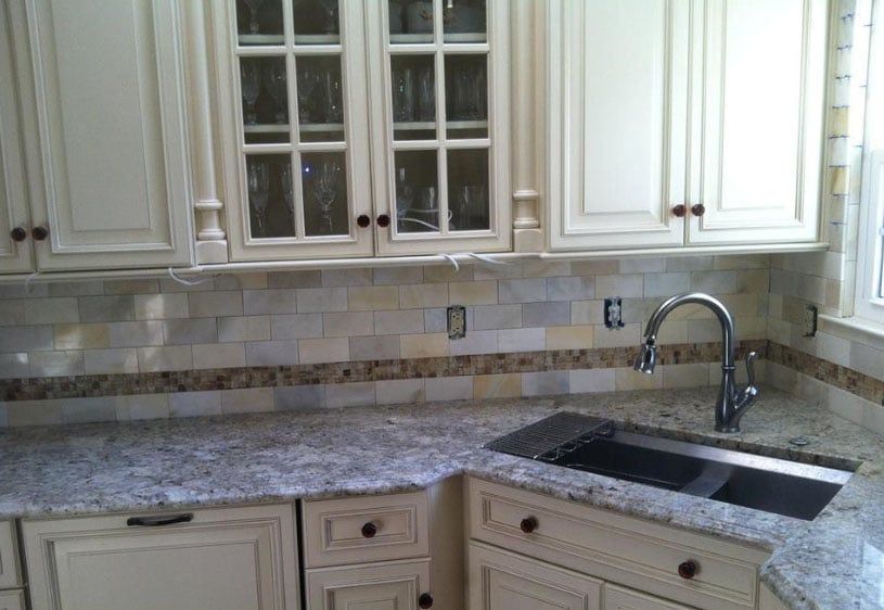 Kitchen tile renovation
